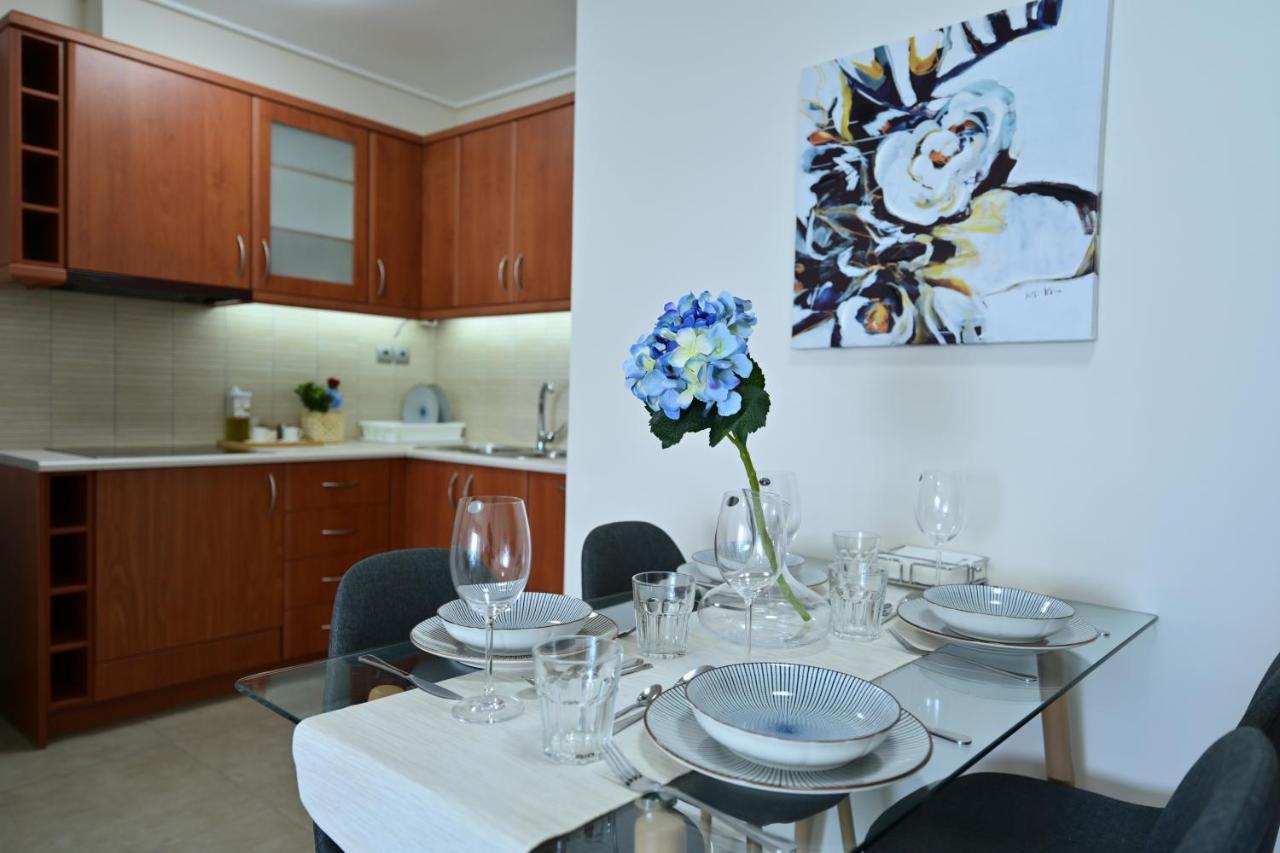 New Times Seafront Hotel Apartments Melissi Melíssion Exterior foto